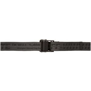 Off-White Black Classic Industrial Belt